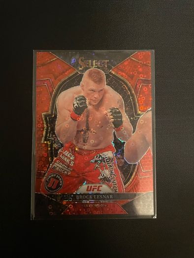 2023 Panini Select UFC Brock Lesnar Red Prizm /99