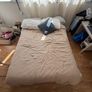 IKEA BRIMNES Bed Frame with Storage  Headboard  White King Size Image 2