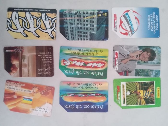 Call cards Italy and Greece. 99 cards