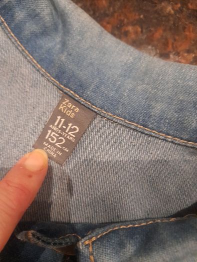 Girl's Zara Denim jacket, age 11-12