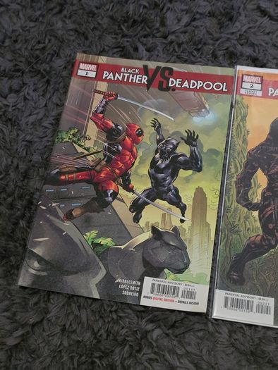 Deadpool vs Black Panther Comics