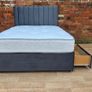 Double Bed And Mattress Having Headboard Image 2