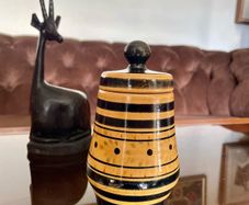 20th Century Era Storage Jar Made in Russia 1984