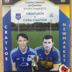 2012 Newmarket on Fergus v Cratloe - GAA Clare Senior Hurling Club Final Programme