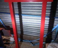 Roll bar and mudguards for mf135