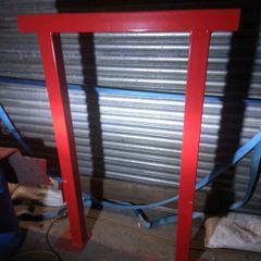 Roll bar and mudguards for mf135