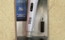 BRAND NEW & SEALED iHome Microphone with Adapter - White
