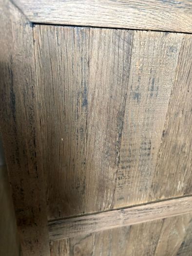 New Riviera Maison 3 drawer rustic chest on lockable castors