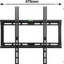 NEW SALE |  TV Wall Bracket Mount for 23-55 Inch, Flat to Wall Mount for VESA Compatible LED LCD Plasma & Curved Screens, VESA Max 400 x 400, Min 100 x 100, 60 kg Max Weight Capacity Image 3