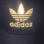 Adidas originals Black Cap Gold Logo Image 2