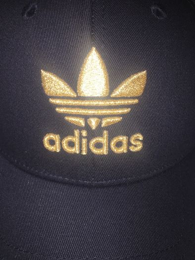 Adidas originals Black Cap Gold Logo