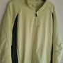 Mens GLENMUIR STORM BLOC golf windbreaker jacket quarter zip top Size XL extra large black yellow Image 3
