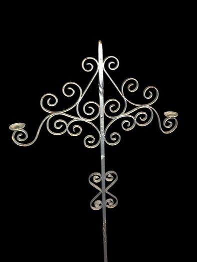 Antique Standing Light - Standard Lamp - TLC needed