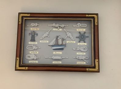 Nautical Knot Shadow Box
