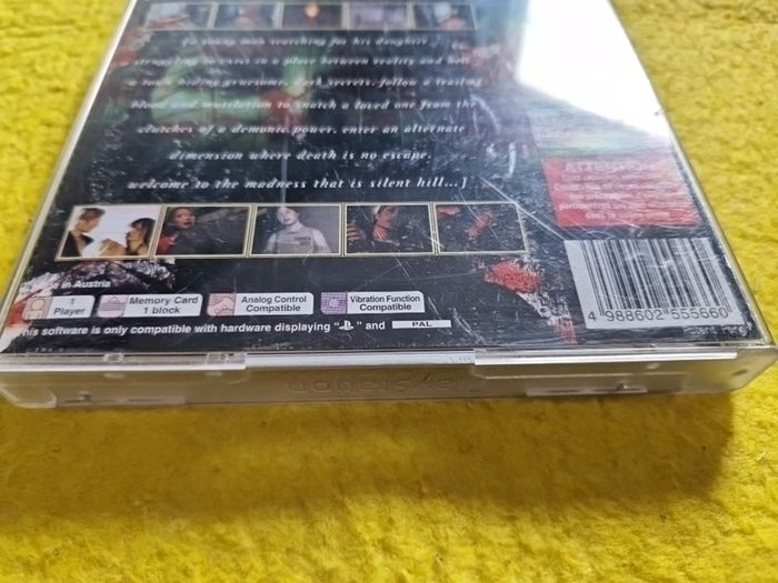 Silent Hill PlayStation1 Ps1 PlayStation2 Ps2 Games Original