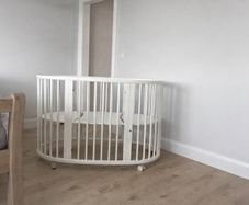 Stokke Sleepi Mini + Bed Extension | Full Set | white| Excellent Condition
