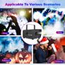 Fog Machine, 500W Smoke Machine with Wireless Remote Control & Automatic Spray Function, Mini Fog Smoke Machine for Halloween Christmas Party Wedding DJ Performance Stage Show (No Light) Image 6