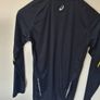 Asics running top Size small ptp 20" black/yellow in excellent condition Image 8