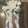Wedding car mirror decoration Image 5