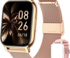 Smart Watch Answer/Make Calls, 1.85" Large Smartwatch & AI Voice , Fitness Watch for Women and Men, Blood Pressure/Oxygen/Heart Rate Monitor for iOS and Android MULTIPLE COLOURS AVAILABLE, SEE PHOTOS (FREE POSTAGE)
