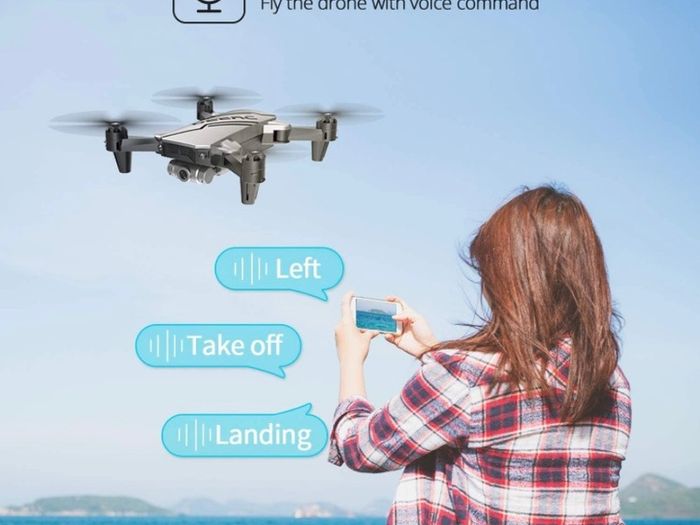Mini Drone for Kids with 720P HD FPV Camera, Foldable RC Quarcopter for Boys Girls with Altitude Hold, Headless Mode, One Key Start, Tap Fly, Speed Adjustment, 3D Flips, 2 Modular Batteries (FREE POSTAGE)