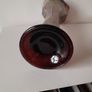 Vintage Fenton Carnival Ribbed Vase Image 4
