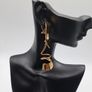 Vintage 9ct  yellow gold earrings Image 3