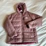The North Face Girls Junior fully Reversible NorthFace hooded jacket coat pink Junior XL 9 10 11 12 13 14 Image 4
