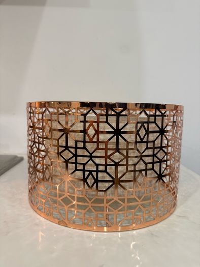 Rose Gold Lampshade