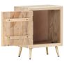 Bedside Cabinet 40x30x50 cm Solid Mango Wood Image 7