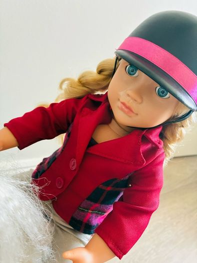 Our Generation Horse Riding Doll - Lily Anna & Horse - Love Horseriding