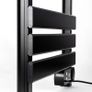 Small Towel Rail Heater Bathroom Electric Radiator Image 3
