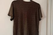 Gold lurex t-shirt