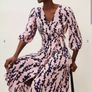 New Phase Eight Wrap Dress - Size 12 Image 2