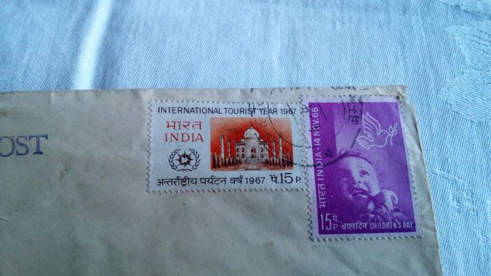 Postage Stamps of India 1966/1967.