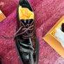 Tods lace up burgundy leather shoe Image 6