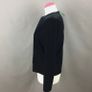 St Michael (M&S) Vintage Black Velour Evening Wear Cardigan  Size 12 includes postage Image 3