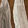 Silver curtains with extensible curtain pole Image 3