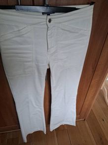 Tommy Hilfiger Ladies Low Rise Cream Jeans/Trousers