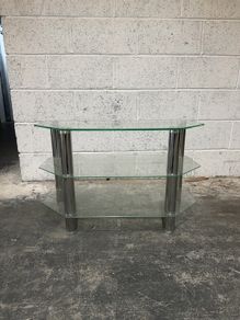 Glass TV unit