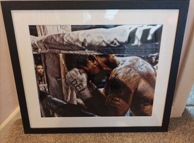 Manny Pacquiao Signed Autograph Framed Large Photo