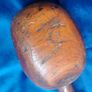 antique lignum vitae wooden saddlers mallet Image 5