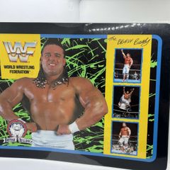 wwe The British Bulldog placemat laminated