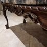 Stunning Carved Bench Image 4