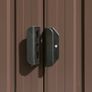 Garden Shed Brown 257x779x181 cm Galvanised steel Image 3