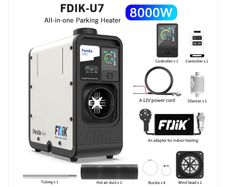 New Diesel / Kerosene Heater 8KW 12/24/220V APP with Upgraded 2KG Heat Exchanger