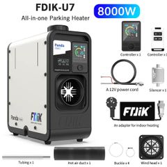 New Diesel / Kerosene Heater 8KW 12/24/220V APP with Upgraded 2KG Heat Exchanger