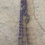 Vintage purple rosary beads Image 3
