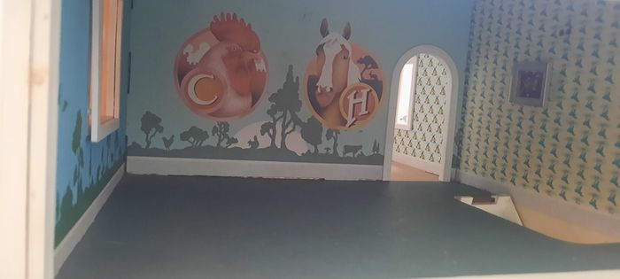 Vintage Retro 1980s Furnished Caroline's Home Dolls House