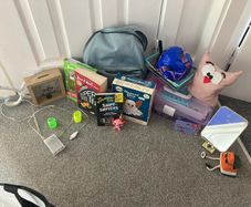 girls bedroom clear out